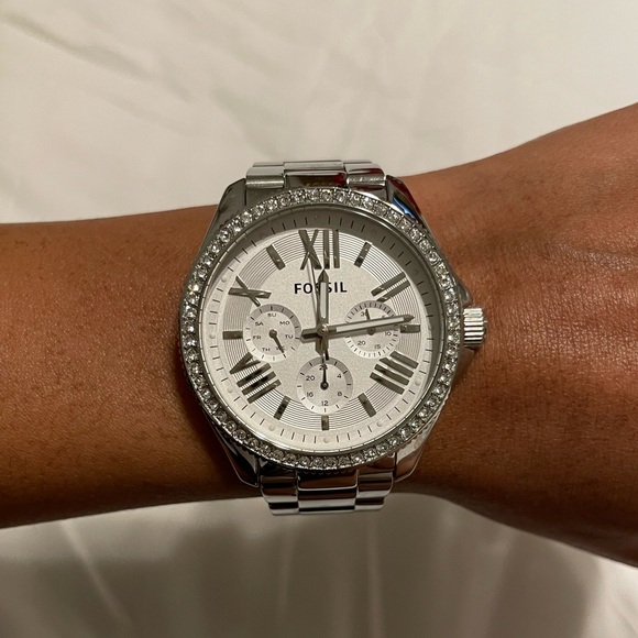 Fossil Cecile Silver Watch - Picture 3 of 5